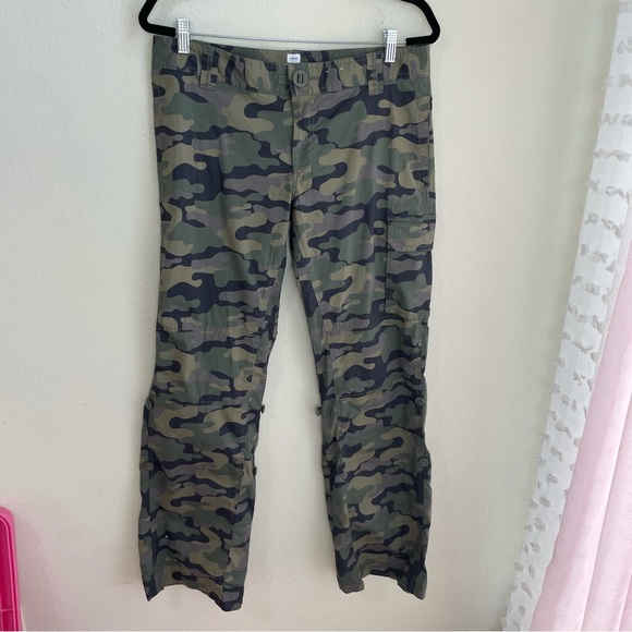 Old Navy Pants & Jumpsuits Y2k Old Navy Low Rise Camouflage Cargo
